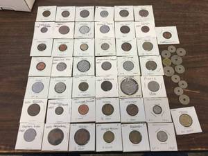 lot 192 image: Vintage Group Foreign Coins