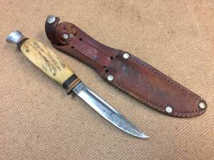 lot 206 image: Pre-War Solingen Germany - Stag Handle Knife