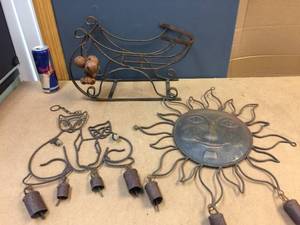 lot 235 image: Rustic Metal Decor