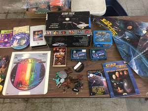 lot 244 image: Star Trek Collectables - Telephone - Laserdisk - Movies