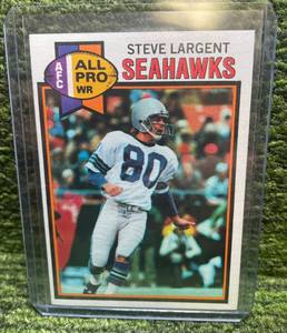 lot 35 image: 1979 Topps All Pro Steve Largent Sharp