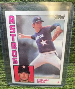 lot 39 image: 1984 Topps Nolan Ryan