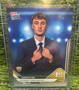 lot 42 image: 2025 Topps Now Cooper Flagg Rookie