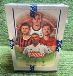 lot 54 image: 202425 Topps Flagship Editon Soccer Blaster Box