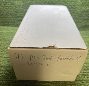 lot 55 image: 1991 Pro Set Football Series 1 complete Set