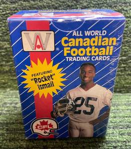 lot 68 image: Factory Sealed Canadian Football Trading Card set