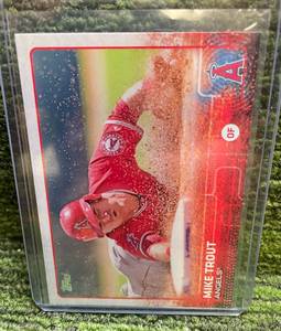 lot 79 image: 2015 Topps Mike Trout