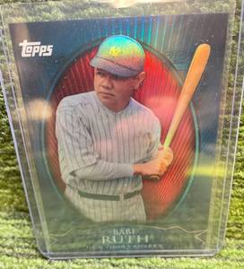 lot 83 image: 2010 Topps Babe Ruth refractor