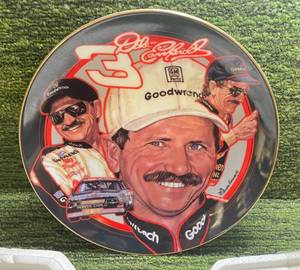 lot 97 image: Dale Earnhardt Collection Plate