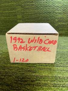 lot 133 image: 1992 Wild Card Basketball complete Set