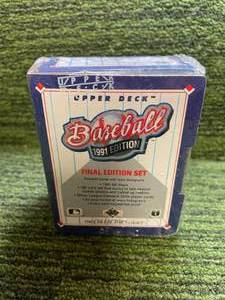 lot 137 image: 1991 Upper Deck Final Edition factory sealed Set