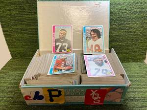 lot 180 image: Vintage Football Cards 1978