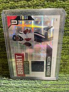 lot 189 image: 2018 Unparalleled Bright Futures Jersey Relic Deshaun Watson