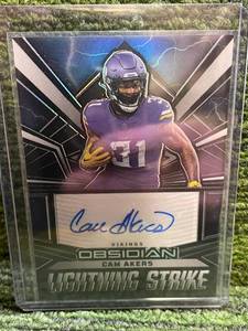 lot 170 image: 2023 Obsidian Cam Akers Auto Lightning Strike 199
