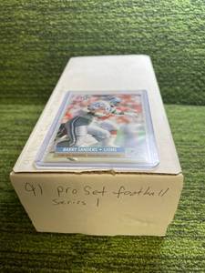 lot 55 image: 1991 Pro Set Football Series 1 complete Set