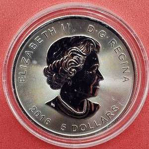 2016 Canada SUPERMAN 1 toz .9999 Silver Coin in Airtite