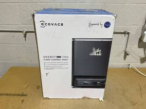 lot 52 image: ECOVACS Robotics Deebot X2 OMNI Robot Vacuum & Mop with Self Cleaning Auto