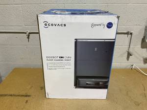 lot 54 image: ECOVACS Robotics Deebot X2 OMNI Robot Vacuum & Mop with Self Cleaning Auto