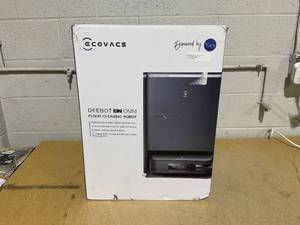 lot 55 image: ECOVACS Robotics Deebot X2 OMNI Robot Vacuum & Mop with Self Cleaning Auto