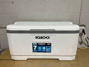 lot 70 image: Igloo 150 Quart MaxCold Cooler XL