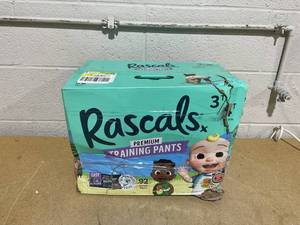 lot 111 image: Rascals Premium CoComelon Absorbent Potty Training Pants 3T-4T, 92 Count