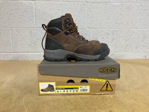 lot 311 image: Mens KEEN Utility 6 Composite Toe WP Work Boot- Size 9.5