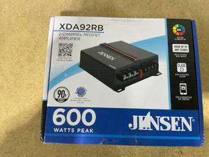 lot 329 image: JENSEN XDA92RB Class D 2 Channel Bridgeable Amplifie