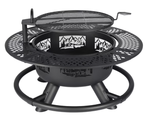 lot 15 image: Bond Yellowstone Fire Pit with Grill