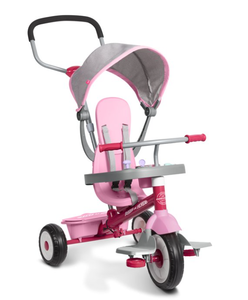 lot 23 image: Radio Flyer, 4-in-1 Stroll N Trike with Activity Tray