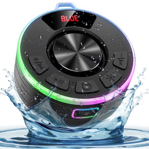 lot 30 image: Tukio Portable Bluetooth Speaker, HD Stereo Sound Shower Speaker, IPX7 Waterproof
