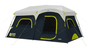 lot 35 image: Core Equipment Blockout 9 Person Instant Cabin Tent