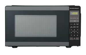 lot 63 image: Hamilton Beach 0.9 Cu ft Countertop Microwave Oven, 900 Watts #HB8436127995-02