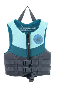 lot 321 image: LOT OF 2 Body Glove Childs Neoprene PFD Life Jacket and Vest- Size Infant