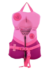 lot 322 image: LOT OF 2 Body Glove Infants Neoprene PFD Life Jacket and Vest- Size Infant