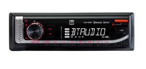 lot 326 image: Dual Electronics XD18BT Single DIN Car Stereo Head Unit with Bluetooth, USB, AMFMMP3