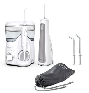 lot 374 image: Waterpik Ultra Plus and Cordless Freedom Water Flosser Combo