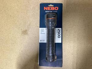 lot 44 image: NEBO Newton 2500 Lumen LED Gray Handheld Flashlight