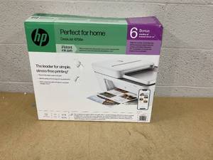 lot 21 image: HP DeskJet 4258e Wireless All-in-One Inkjet Printer