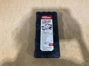 lot 211 image: 54PCS Hyper Tough 14 and 38 Inch Drive Socket Set