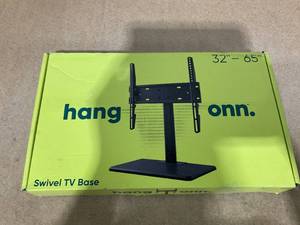 lot 213 image: onn. Swivel Base Mount for 32-65