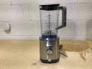 lot 444 image: GE 64-oz. 5-Speed Stainless Steel Blender with Personal Blender