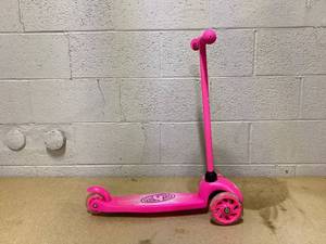 lot 451 image: HALO Rise Above Jr 3 Wheel Scooter Pink Super-Bright Light up Wheels 3