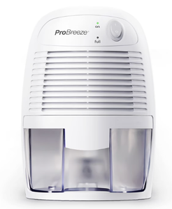 lot 132 image: Pro Breeze Mini Portable Dehumidifier, 17oz Ultra Quiet Compact Peltier Dehumidifier