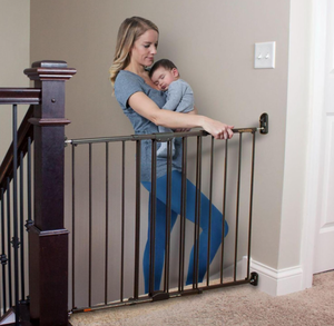lot 155 image: Toddleroo by North States - Easy Swing & Lock Baby Gate