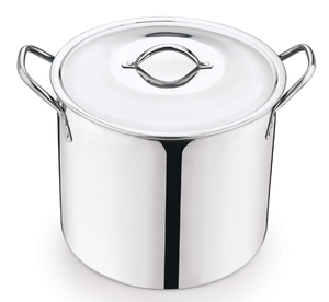 lot 231 image: Mainstays 12 Quart Stainless Steel Stock Pot
