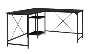 lot 240 image: Mainstays Two-Way Convertible Desk with Lower Storage Shelf