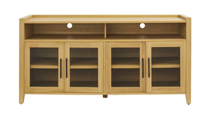 lot 242 image: Better Homes & Gardens Reading Refined Farmhouse TV Stand for TVs up to 65
