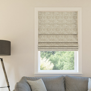 lot 418 image: Sun Zero Somerton Textured Total Blackout Cordless Roman Shade