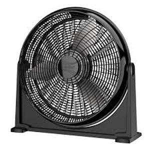 lot 36 image: Lot of Lasko 20 in. 3 Speed Air Circulator Floor Fan for Home in Black with Wall Mount Option, Full Range Pivoting Head, Carry Handle Customer Returns See Pictures