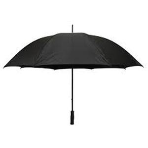 lot 39 image: FIRM GRIP 5 ft. Golf Umbrella in All Black Customer Returns See Pictures